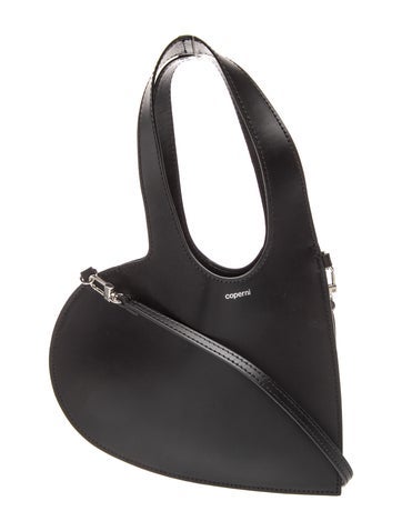 Leather Top Handle Bag