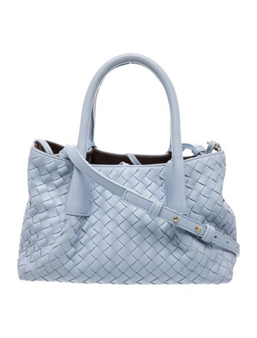 Bottega Veneta Intrecciato Top Handle Bag Small