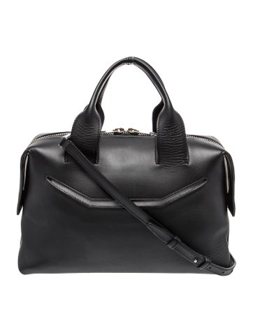 Leather Top Handle Bag