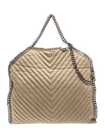 Stella McCartney Quilted Top Handle Bag