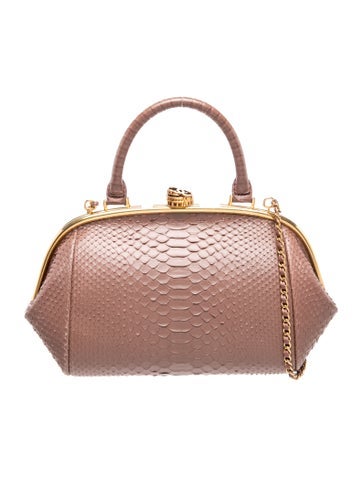 Large Python Retro Donna Bowling Bag