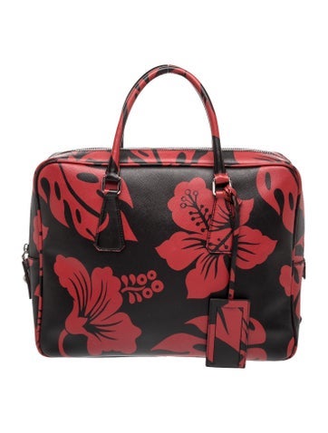 Saffiano Leather Top Handle Bag