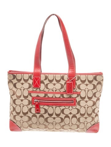 Coach Canvas Shoulder Bag