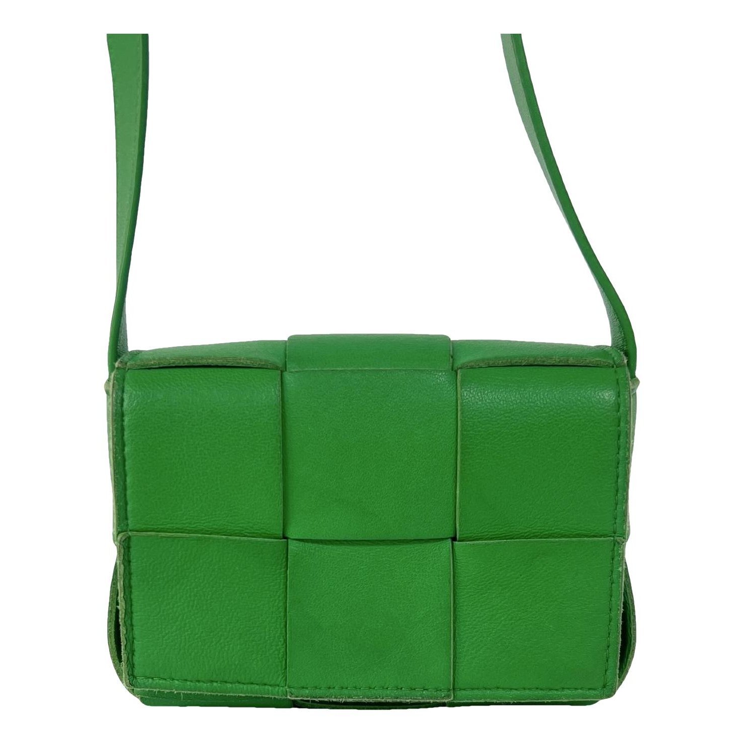 Cassette leather crossbody bag
