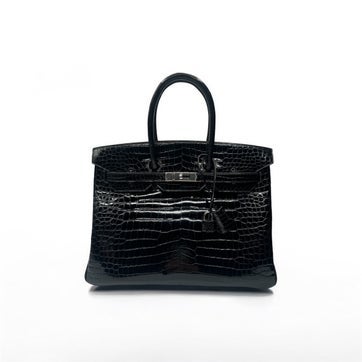 Hermes Porosus Crocodile Birkin 35