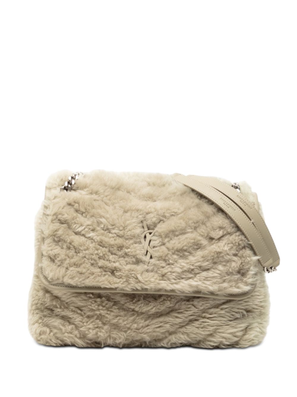 2022 Medium Shearling Niki shoulder bag