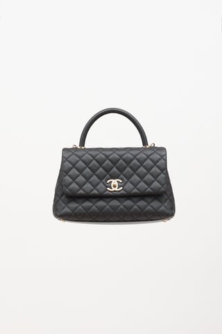 2020 Caviar Leather Small Coco Handle Bag