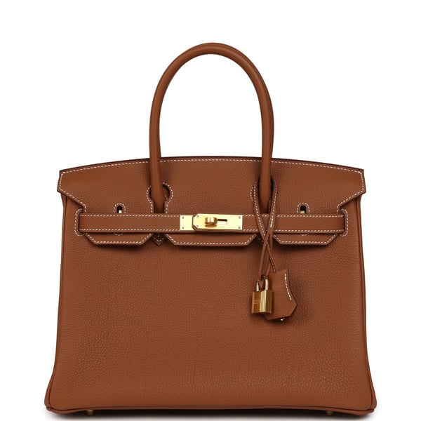Hermes Birkin 30 Gold Togo Gold Hardware