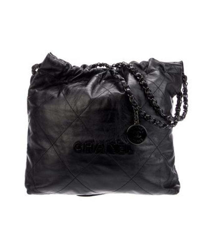 Chanel So Black 22 Hobo