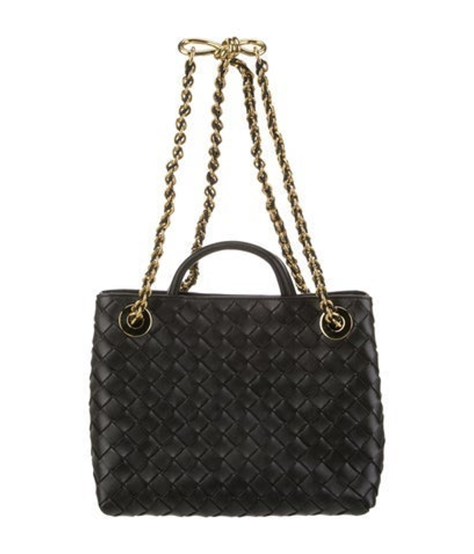 Bottega Veneta Veneta Intrecciato Andiamo W Chain Small