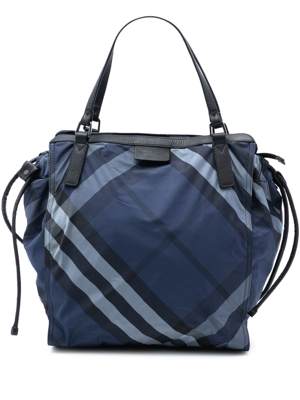 2000-2017 Supernova Check Nylon Buckleigh tote bag