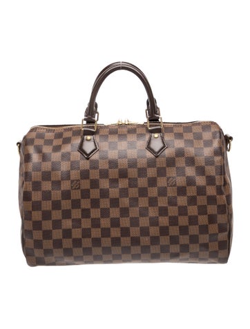 Louis Vuitton Damier Ebene Speedy Bandouliere 35