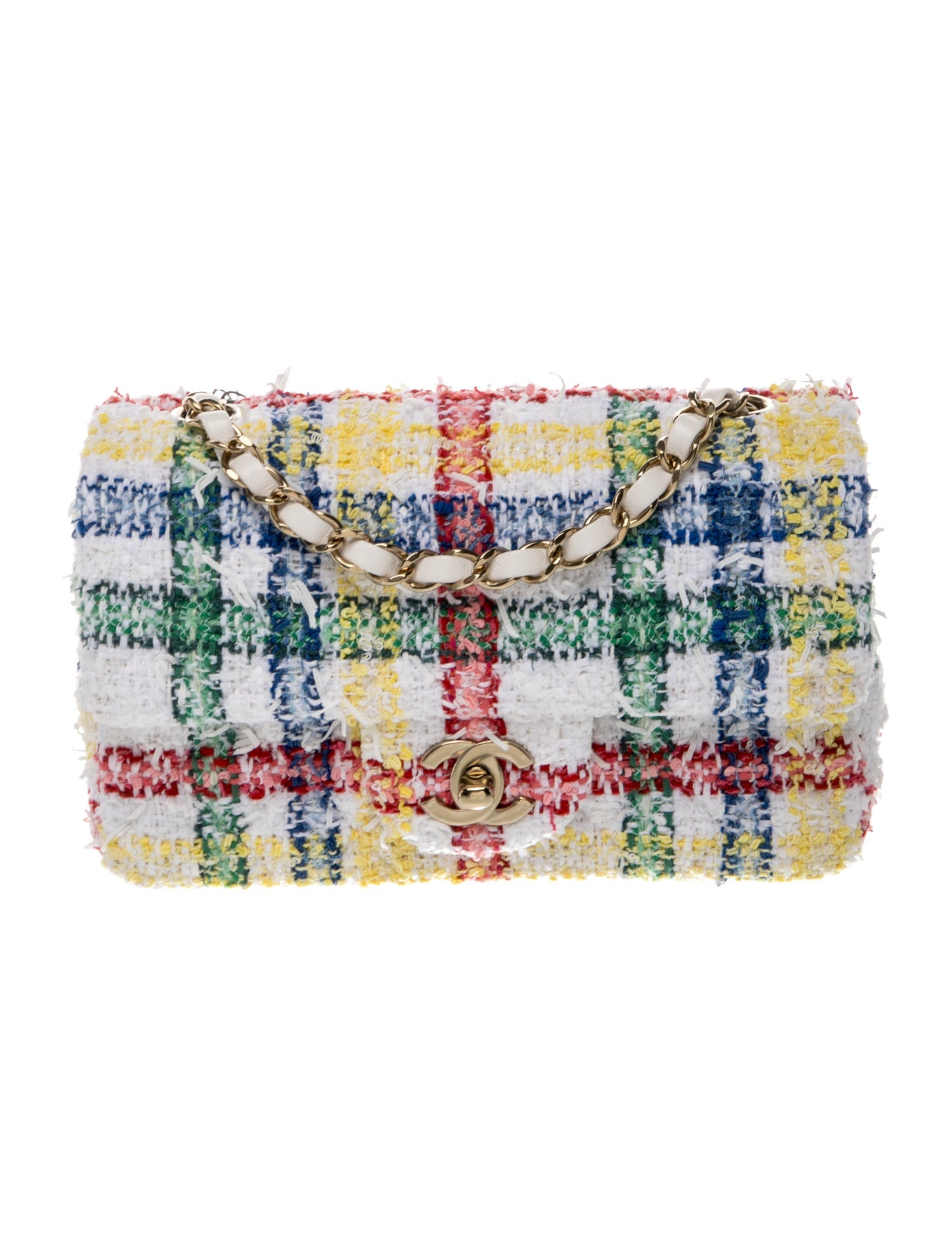 2025 Classic Tweed Rectangular Mini Flap Bag w/Tags
