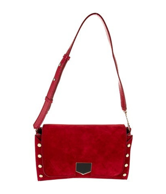 Jimmy Choo Choo Suede Shoulder Bag