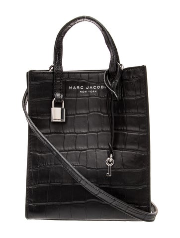 Marc Jacobs Embossed Leather Shoulder Bag