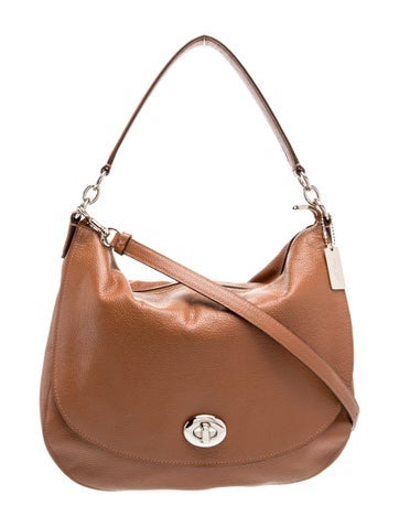 Coach Leather Top Handle Bag