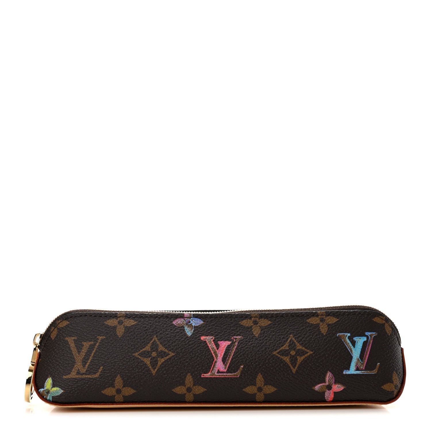 Louis Vuitton Monogram Art And Craft Elizabeth Pencil Pouch Multicolor