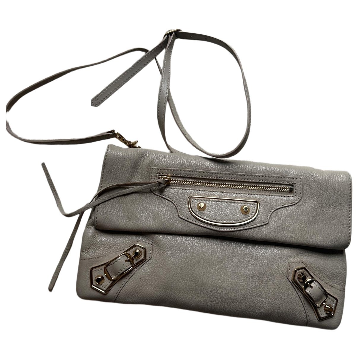 Envelop leather crossbody bag