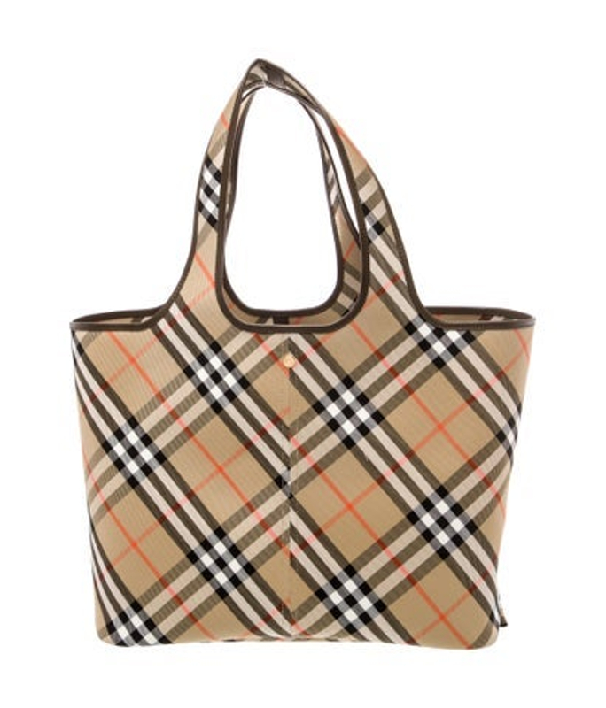 Burberry Nova Check Tote Large