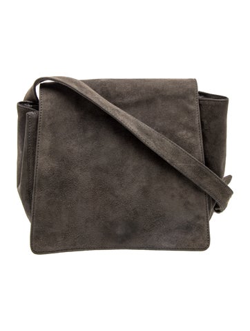 Suede Crossbody Bag