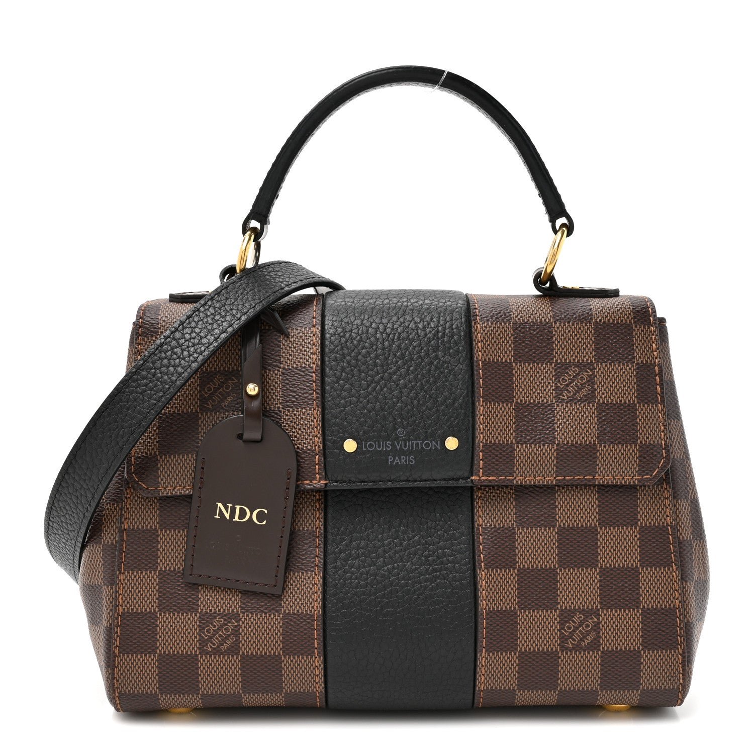 Louis Vuitton Damier Ebene Bond Street BB Black