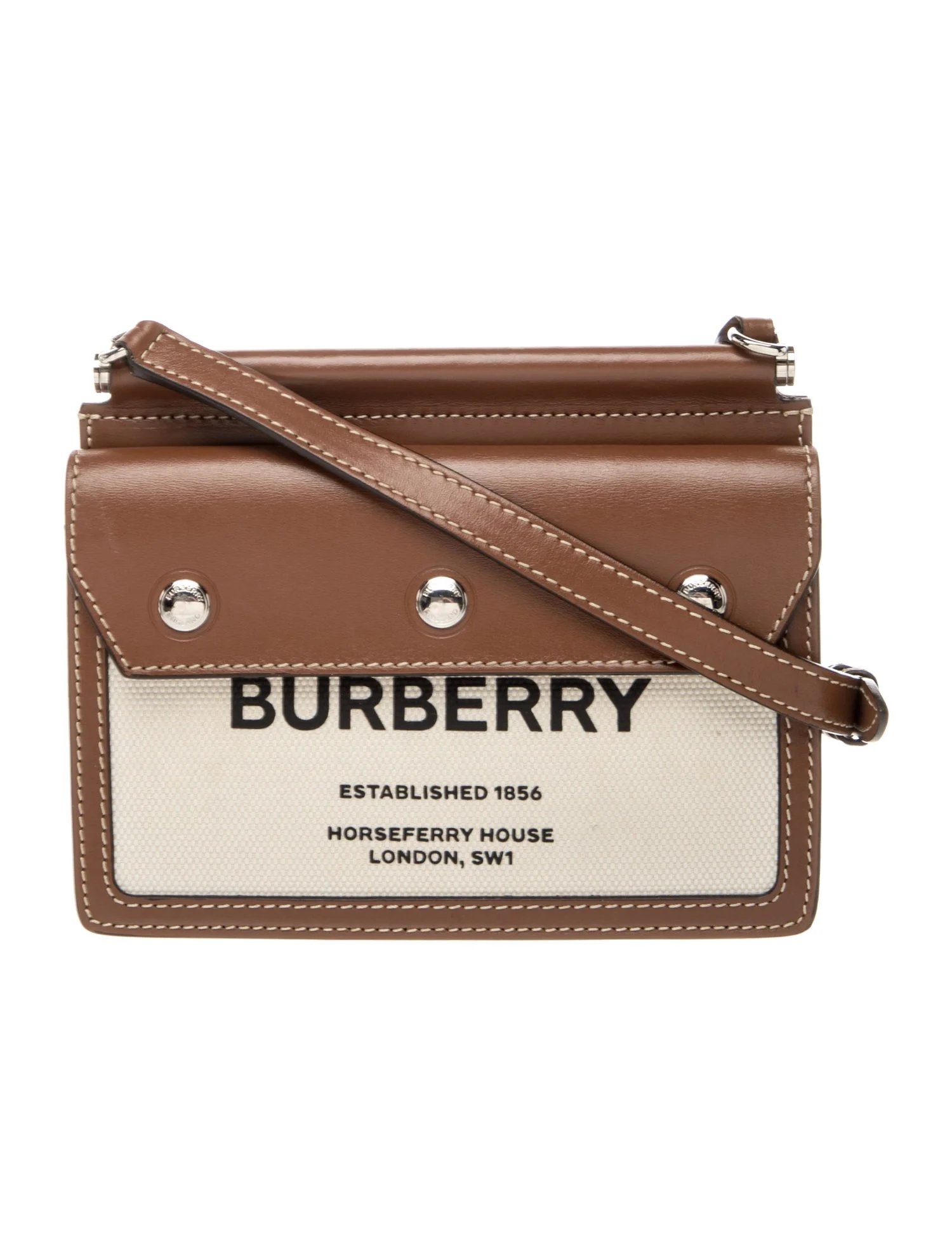 TB Monogram Crossbody Bag