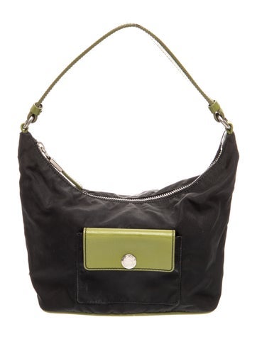 Tessuto Nylon Top Handle Bag