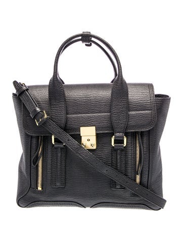 Leather Top Handle Bag