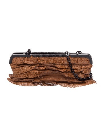 Valentino Leather Clutch