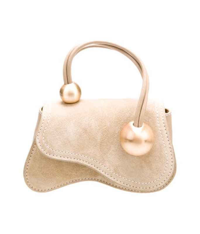 Cult Gaia Gaia Suede Top Handle Bag