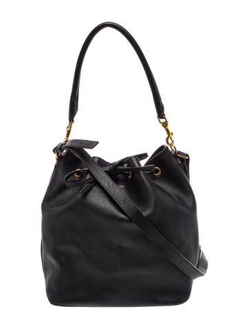 Leather Bucket Bag