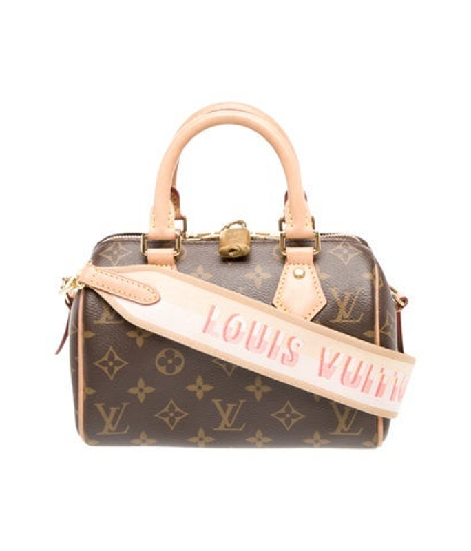 Louis Vuitton Vuitton Lv Monogram Speedy Bandouliere 20