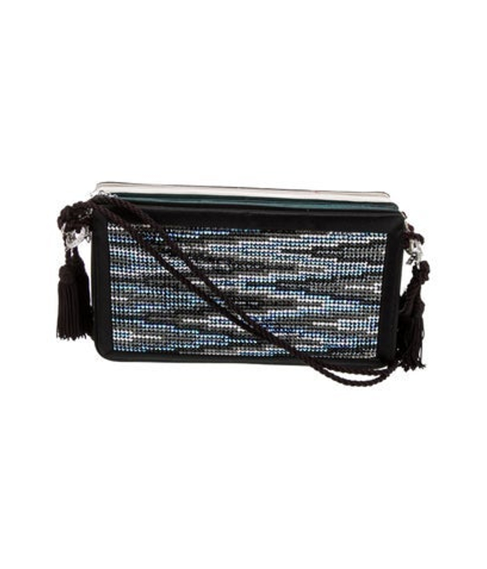 Judith Leiber Leiber Satin Crossbody Bag