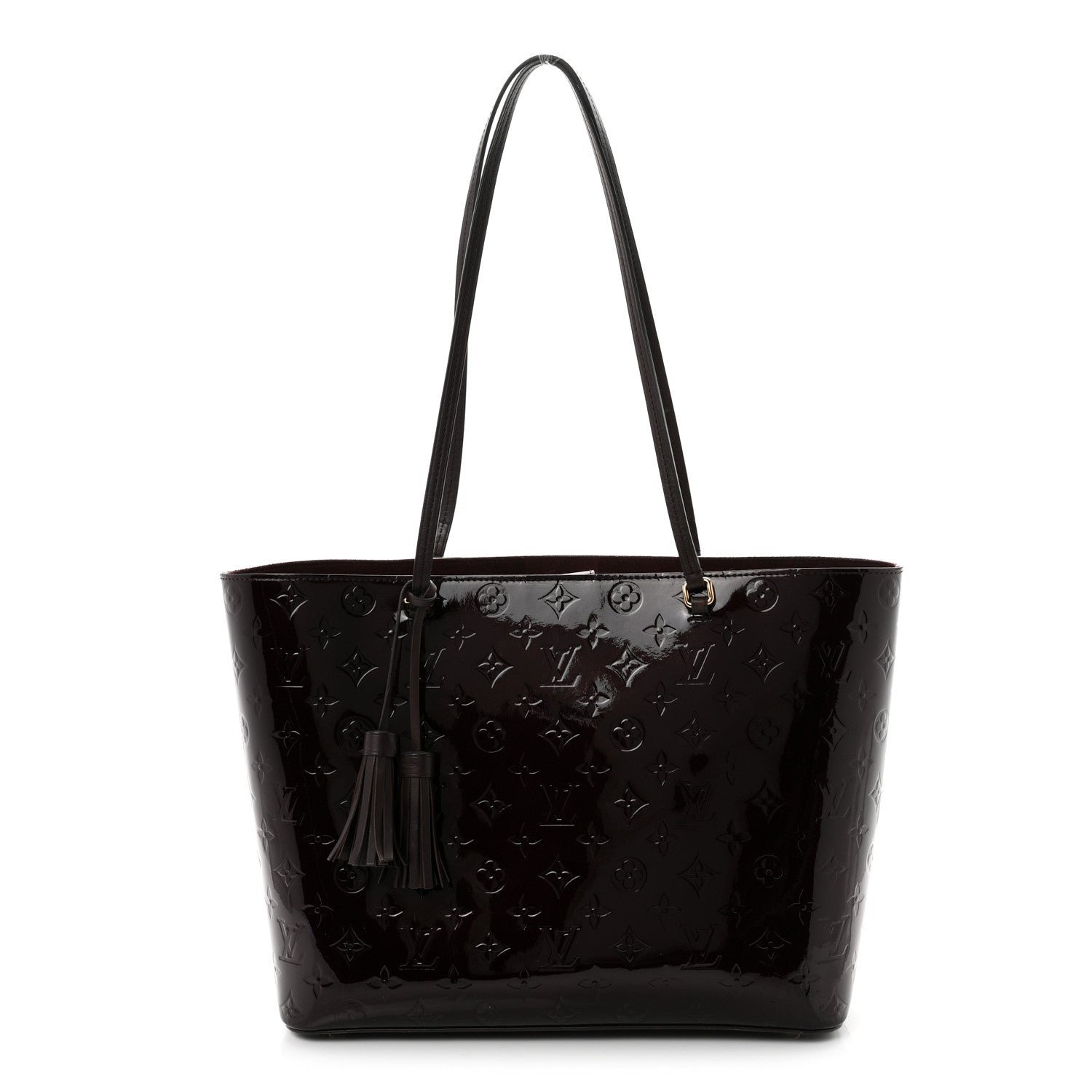 Louis Vuitton Vernis Long Beach MM Amarante