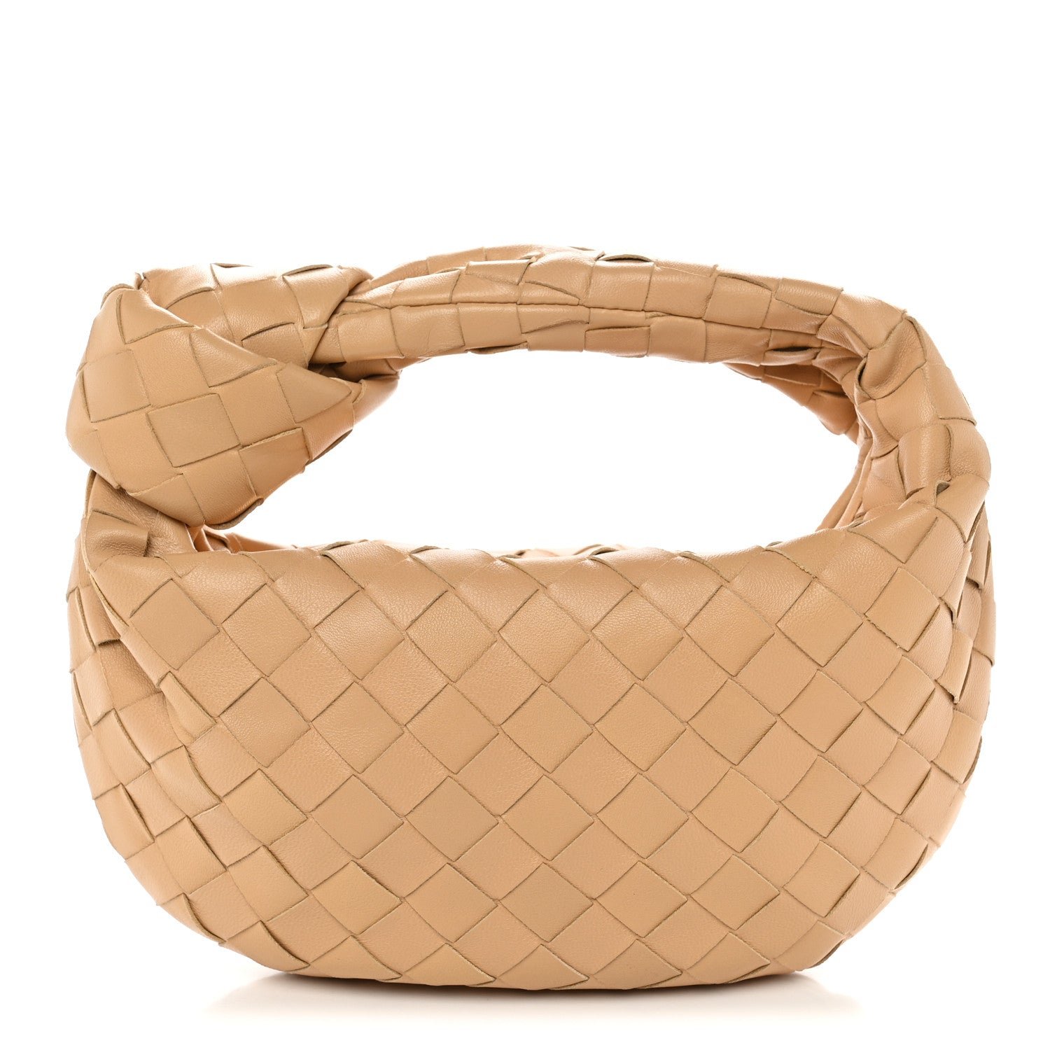 Bottega Veneta Nappa Intrecciato Mini Jodie Almond