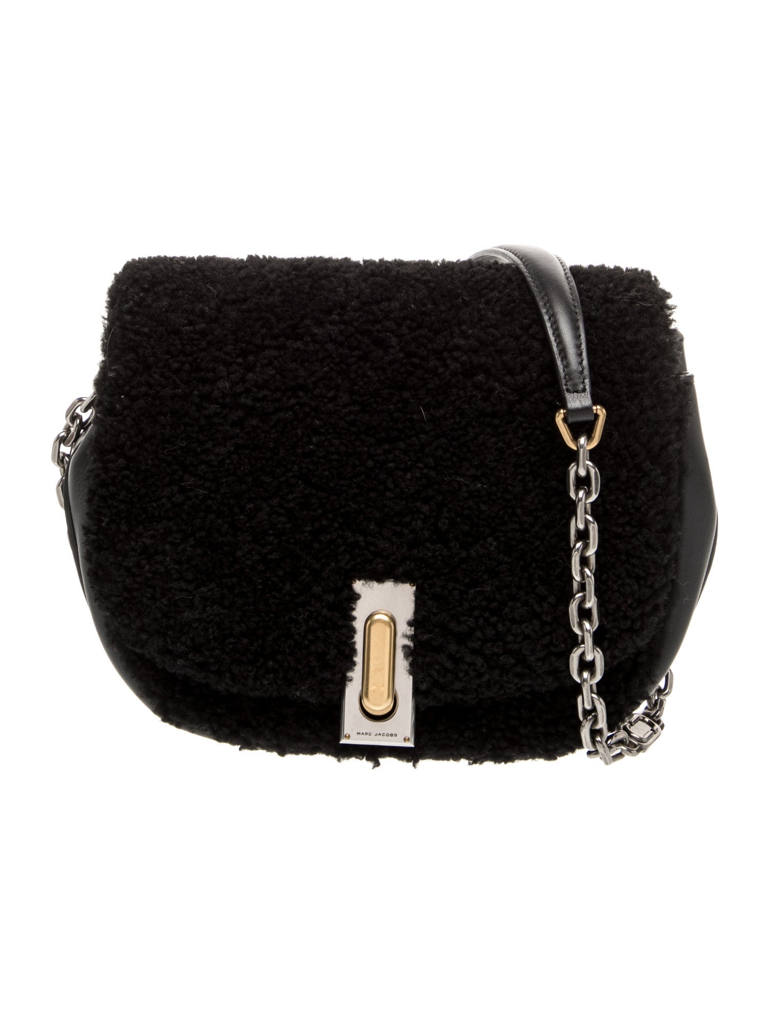 Marc Jacobs Shearling Crossbody Bag