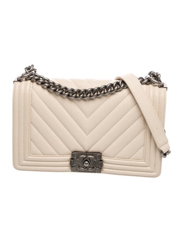 Medium Chevron Boy Bag