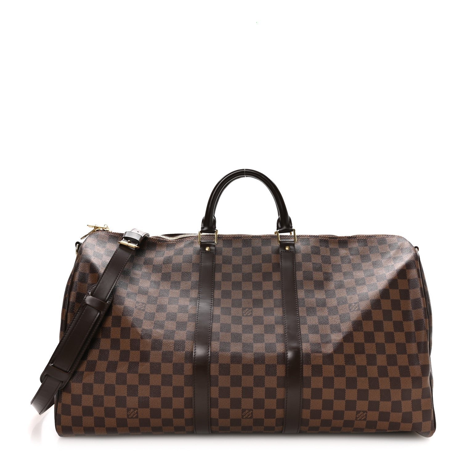 Louis Vuitton Damier Ebene Keepall Bandouliere 55