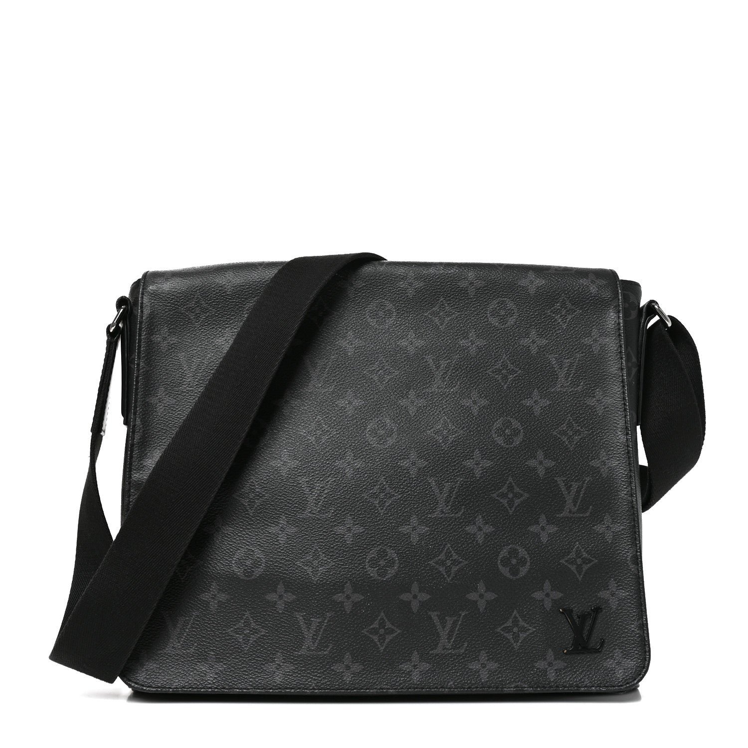 Louis Vuitton Monogram Eclipse District MM Black