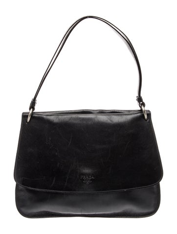 Prada Faux Pearl Shoulder Bag
