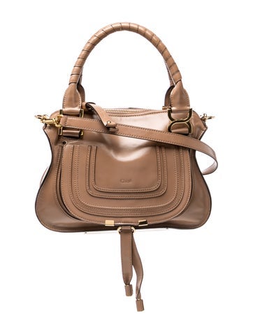 Leather Top Handle Bag