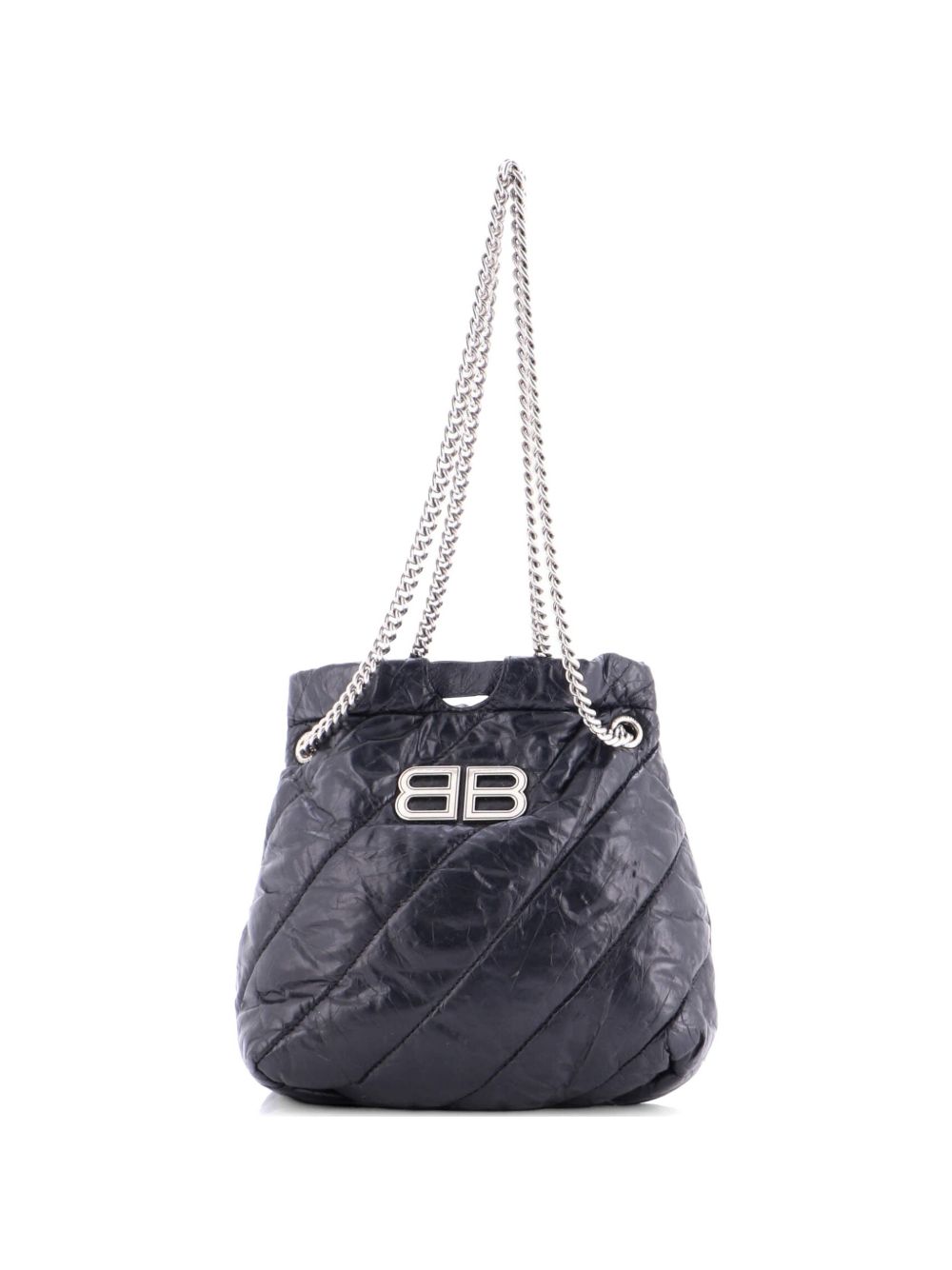 Crush Chain Quilted Crushed Calfskin XS tote bag