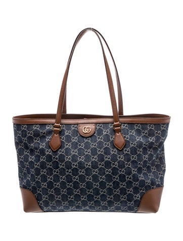 GG Denim Ophidia Medium