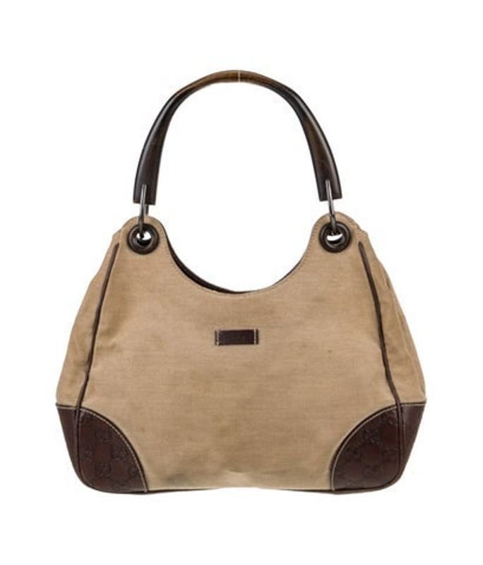 Gucci Gg Signature Shoulder Bag Vintage