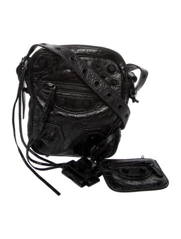 Balenciaga Leather Le Cagole Men's Crossbody