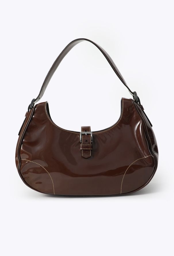 Prada Vintage Patent Shoulder Bag