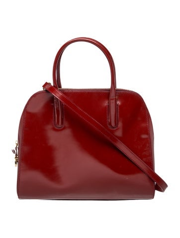 Leather Top Handle Bag