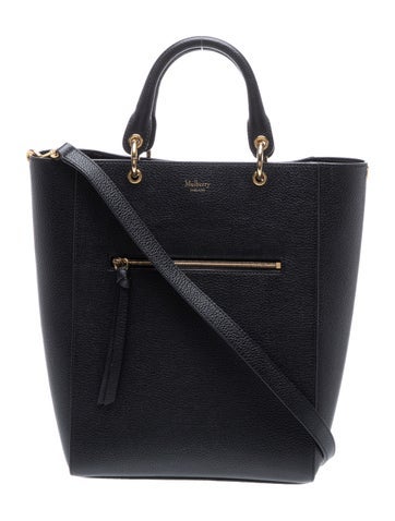 Mulberry Leather Top Handle Bag