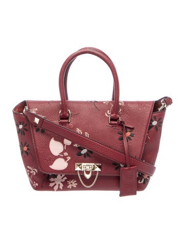 Valentino Rockstud Top Handle Bag Medium