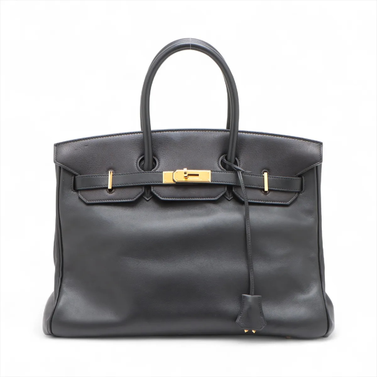Hermès Birkin 35 Le Tournay Veau Swift Black Gold Metal Fittings